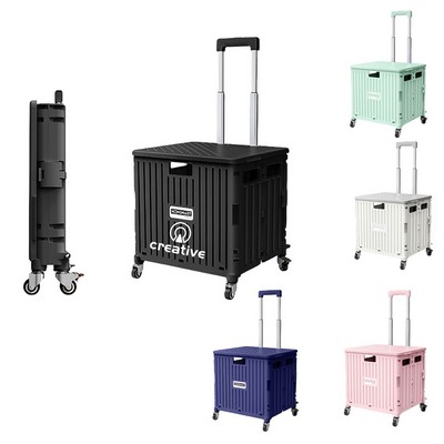 Foldable Cart With Swivel Caster