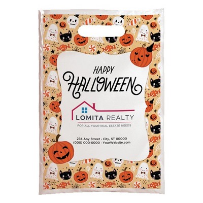 Halloween Merchant Paper & Plastic Bags Scatter Design 3