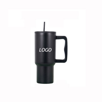 30Oz Mug Tumbler W/Straw