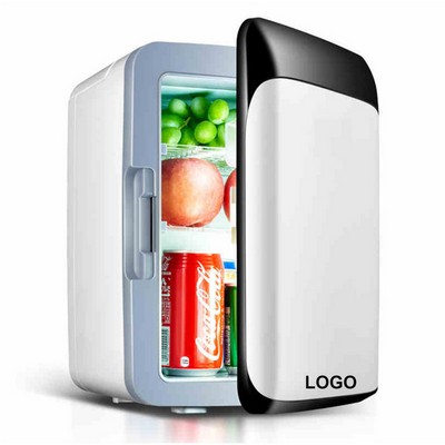 Grey Black 10L Mini Fridge
