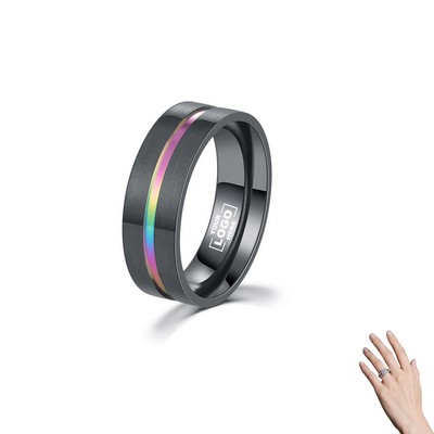 Luxurious Black Men's Ring