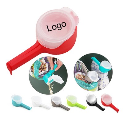 Multifunctional Fresh Food Sealing Clip with Lid