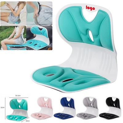 Lumbar Support and Seat Cushion Set – Ergonomic Office Chair Backrest, Comfort for Home & Work