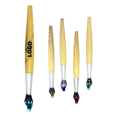 Ballpoint Pen In The Shape Of A Writing Brush