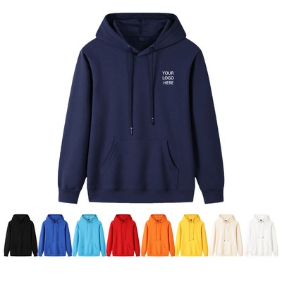 Hooded Long-sleeved Sweatshirt