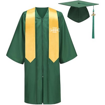 Graduation Cap and Gown Set for Kids