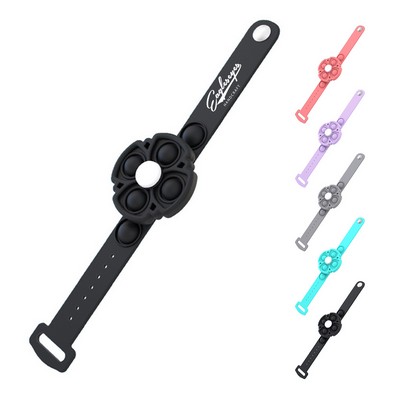 Anti Stress Rotating Silicone Bracelet