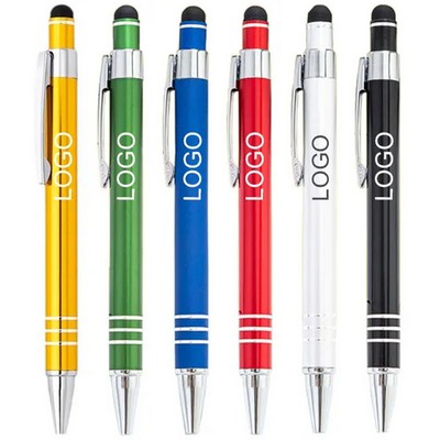 Aluminum Stylus Ballpoint Pen