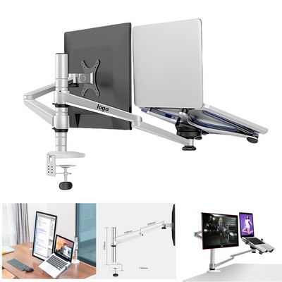 Adjustable Laptop and Monitor Desk Mount Stand