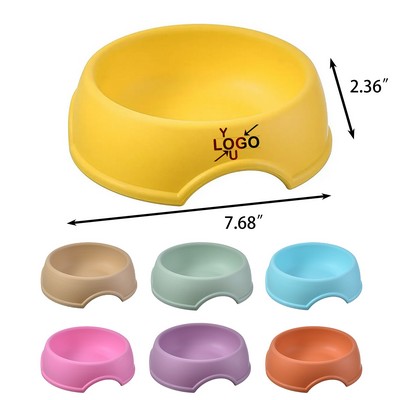 Plastic Bowl for Pet Food and Water