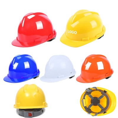 Adjustable Safety Helmet With V-Shaped Suspension