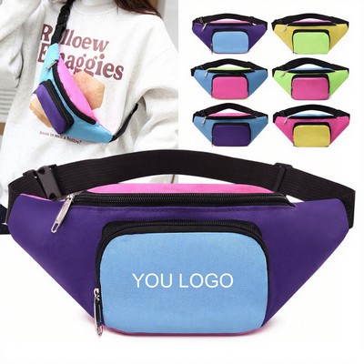 Oxford Cloth Waist Bag