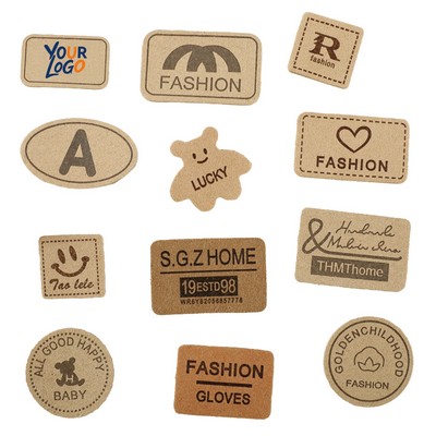 Diy Leather Label Cloth Sticker