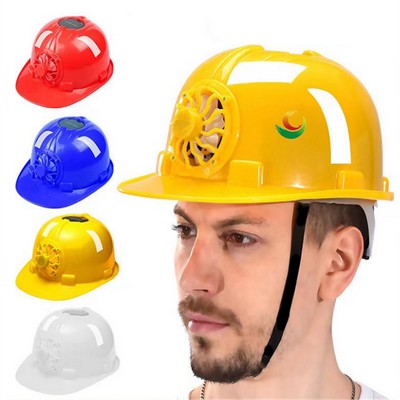 Solar Cooling Fan Hard Hat
