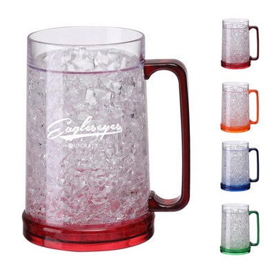 15 oz Plastic Handle Beer Stein