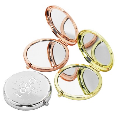 1X/2X Magnifying Travel Makeup Mirror