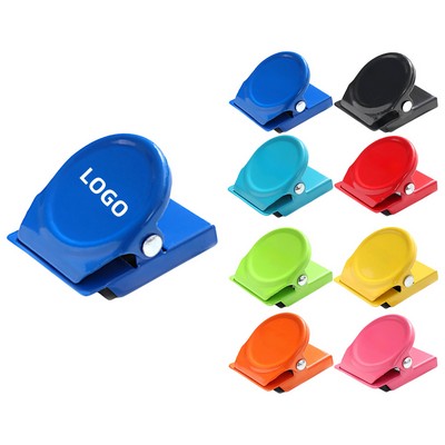 Round Metal Magnetic Clip