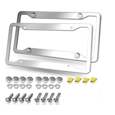 Black License Plate Frame Standard Size
