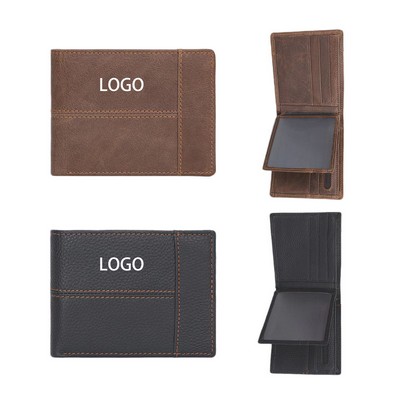 Foldable Slim Leather Wallet