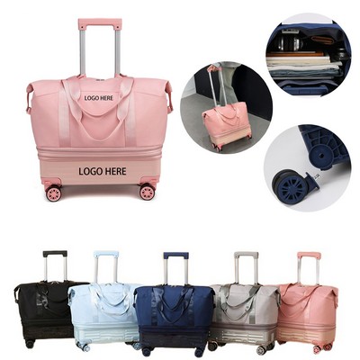 The 2025 Upgrade Expandable Rolling Duffle Bag With Detachable Wheels