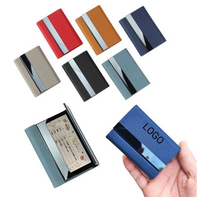 Portable Stainless Iron Business Card Case