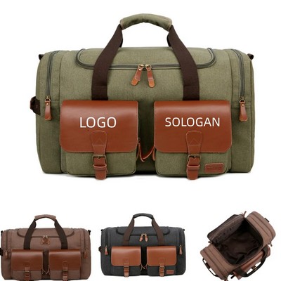 Deluxe Travel Duffel With Shoe Storage