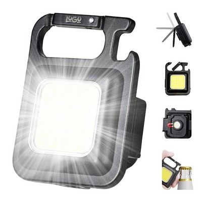 Rechargeable EDC Keychain Flashlight