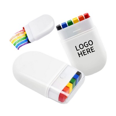 6-Color Rainbow Crayon