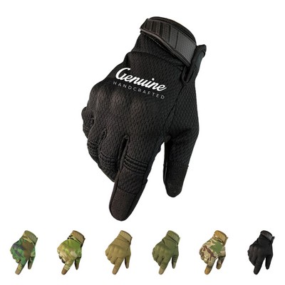 Artificial Leather Tactical Gloves