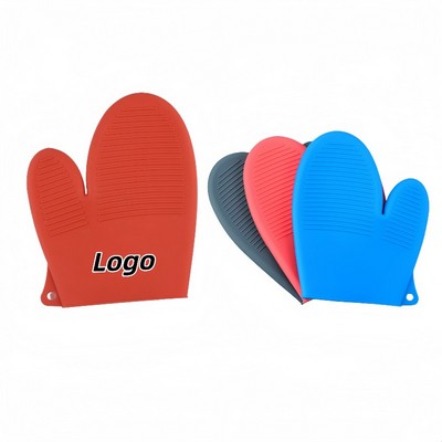 Heat Resistant Silicone Oven Glove for Baking and Grilling