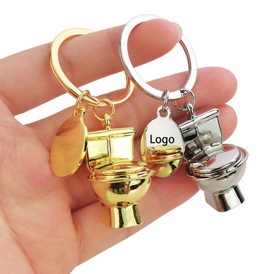 Toilet Keychain Pendant