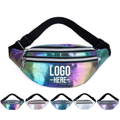 Holographic Waist Bags Crossbody Fanny Pack