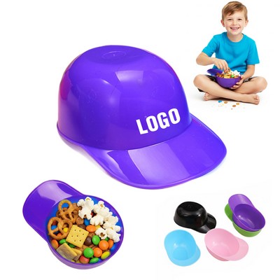Extra-Large Colorful Baseball Hat Dessert Bowls 0.53 Gal