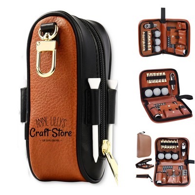 Portable Pu Golf Bag