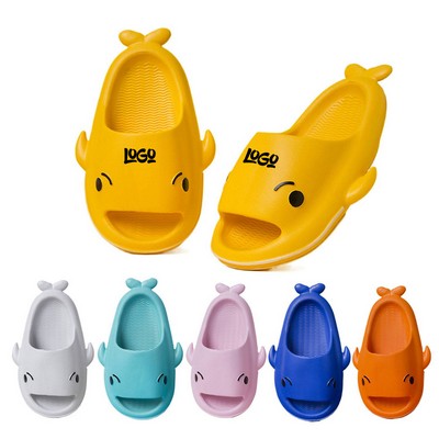 EVA Cute Cartoon Whale Slippers