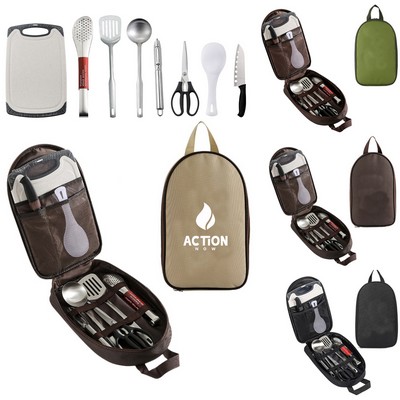 Portable Camping Kitchen Utensil Set