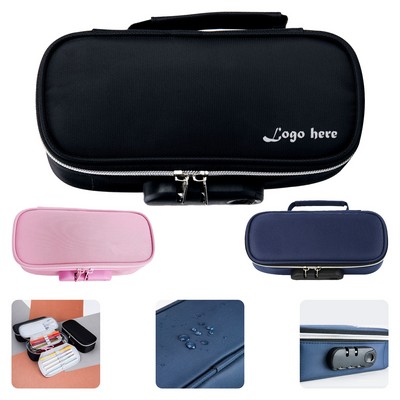 Pencil Case With A Combination Lock