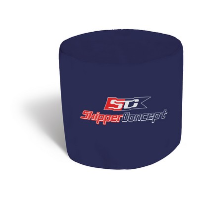 32''d x 29''h Round Eco-Friendly Sustainbable Fabric Table Cover - 7oz Recycled Polyester