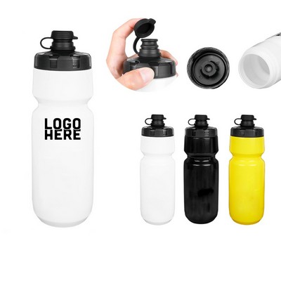 24 OZ Bicycle Squeeze Water Bottle