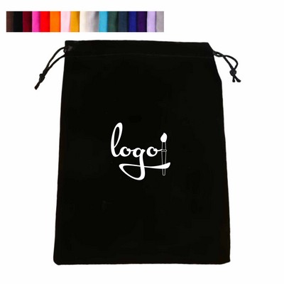 Drawstring Velvet Bag
