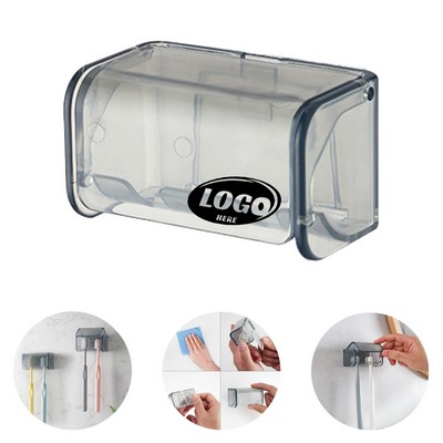 Wall Mounted Toothbrush Holder