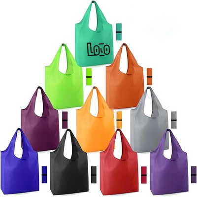 210T Folding Polyester Shopping Bag