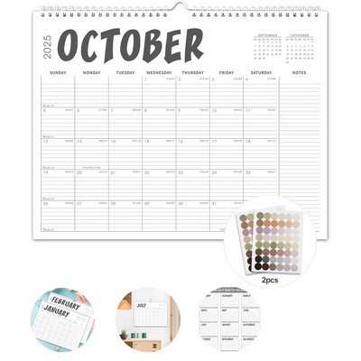 Wall Calendar 2025, 2025-2026 Calendar Wall from Jul. 2025 to Dec