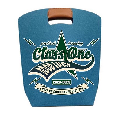 Minimalist Felt Tote Bag