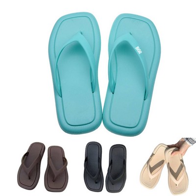 Flip Flop Slippers Beach Pool Bathroom Flat Slides Shoes