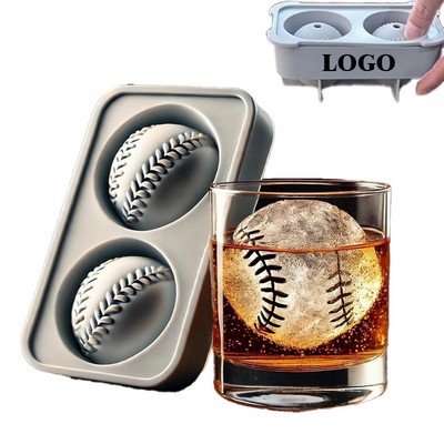 Baseball Ice Mold