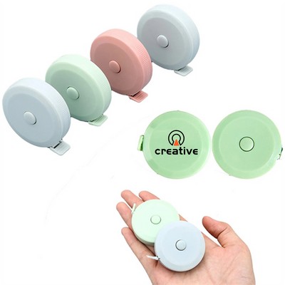 Circular Pocket Retractable Tape Measure