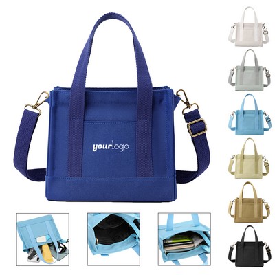 Mini Canvas Crossbody Bag