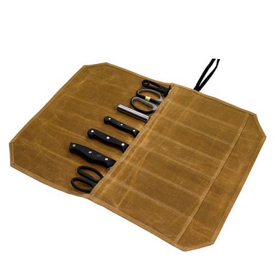 Knife Roll Storage Bag
