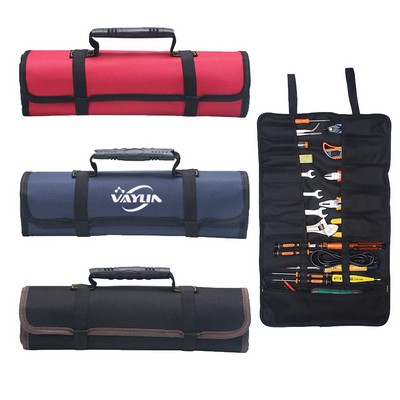 Portable Multifunctional Roll Up Tool Storage Bag